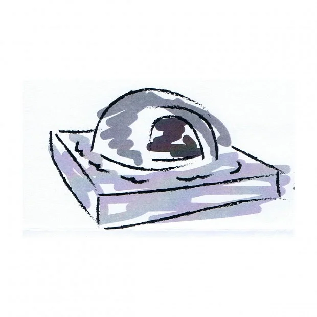 Add a sand base approximately 5 cm thick and place the oven centered.