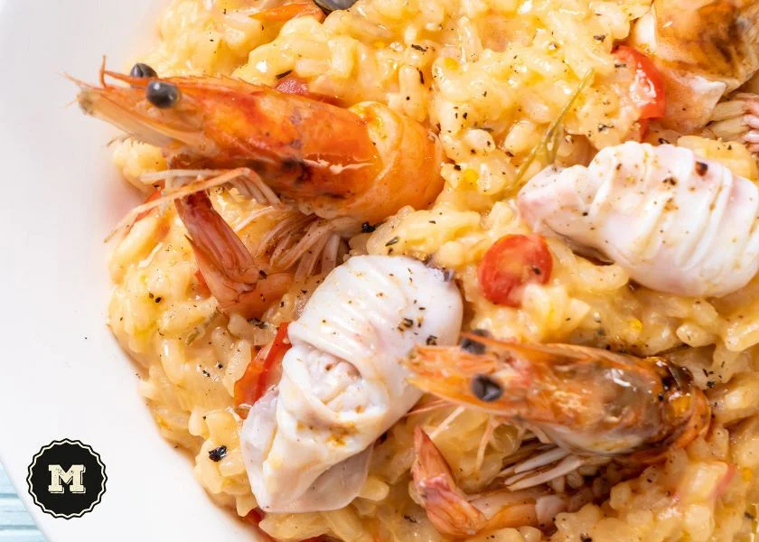 Arroz con langostinos