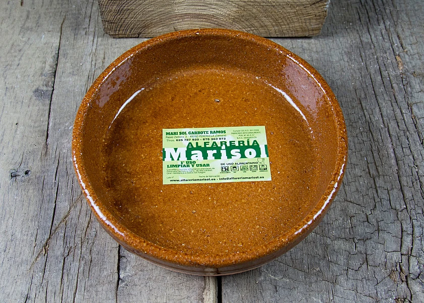 Cazuela de barro de ración