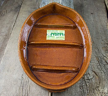 Lote de 3 asadores de barro: 60 cm, 50 cm y 40 cm Lote de 3 asadores de barro: 60 cm, 50 cm y 40 cm