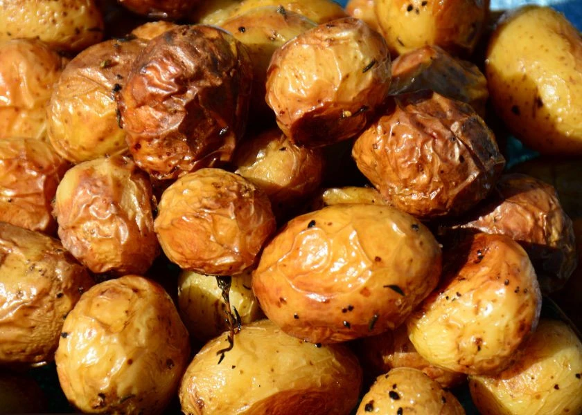 Oven-roasted potatoes
