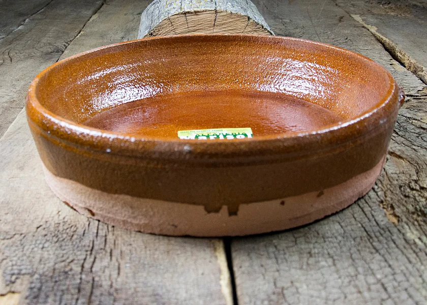 Paellera de barro